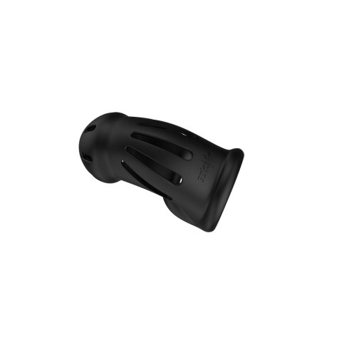 Model 27 - Ultra Soft Silicone Chastity Cage - Black Model 27 - Ultra Soft Silicone Chastity Cage - Black