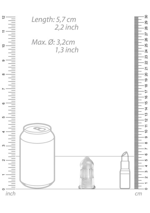 Model 29 - TPE Chastity Cage - Transparent Model 29 - TPE Chastity Cage - Transparent