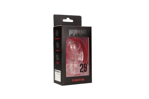 Model 29 - TPE Chastity Cage - Transparent Model 29 - TPE Chastity Cage - Transparent