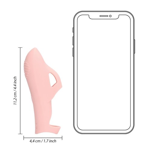 Silicone Finger Vibrator - Touch of Pink Silicone Finger Vibrator - Touch of Pink