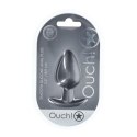 Smooth Silicone Anal Plug - Large - 3.5" / 8,9 cm - Gunmetal Smooth Silicone Anal Plug - Large - 3.5" / 8,9 cm - Gunmetal
