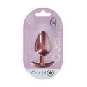Smooth Silicone Anal Plug - Large - 3.5" / 8,9 cm - Rose Gold Smooth Silicone Anal Plug - Large - 3.5" / 8,9 cm - Rose Gold
