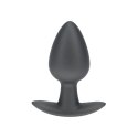 Smooth Silicone Anal Plug - Medium - 3.1 / 7,9 cm - Gunmetal Smooth Silicone Anal Plug - Medium - 3.1 / 7,9 cm - Gunmetal
