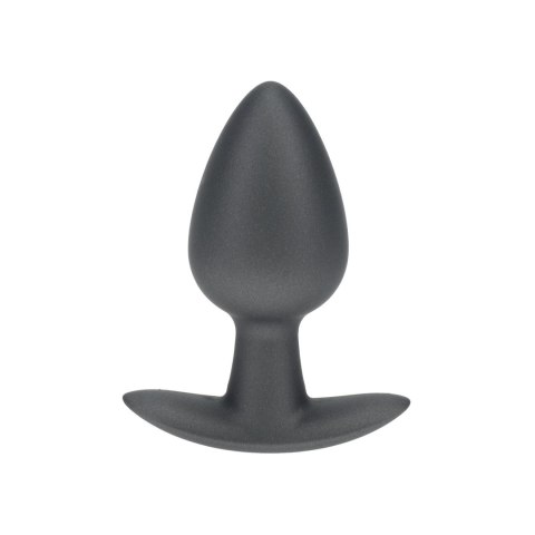 Smooth Silicone Anal Plug - Medium - 3.1 / 7,9 cm - Gunmetal Smooth Silicone Anal Plug - Medium - 3.1 / 7,9 cm - Gunmetal