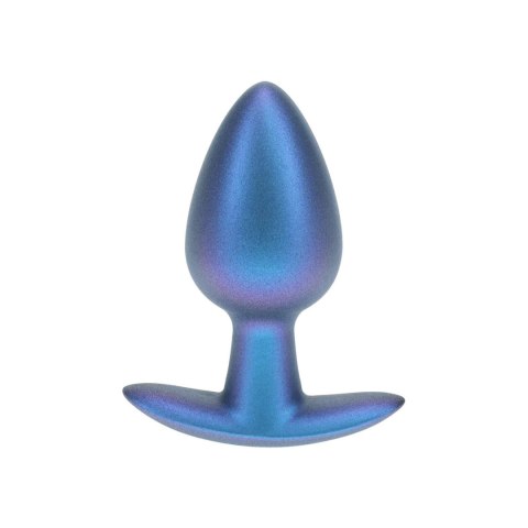 Smooth Silicone Anal Plug - Medium - 3.1 / 7,9 cm - Metallic Blue Smooth Silicone Anal Plug - Medium - 3.1 / 7,9 cm - Metallic Blue