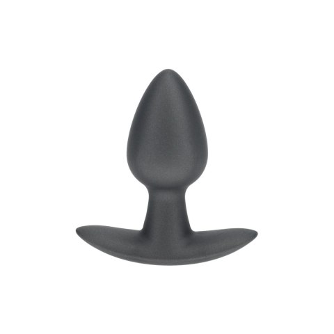 Smooth Silicone Anal Plug - Small - 2.6 / 6,5 cm - Gunmetal Smooth Silicone Anal Plug - Small - 2.6 / 6,5 cm - Gunmetal