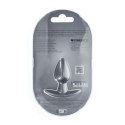 Smooth Silicone Anal Plug - Small - 2.6 / 6,5 cm - Gunmetal Smooth Silicone Anal Plug - Small - 2.6 / 6,5 cm - Gunmetal