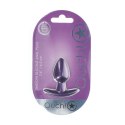 Smooth Silicone Anal Plug - Small - 2.6 / 6,5 cm - Metallic Purple Smooth Silicone Anal Plug - Small - 2.6 / 6,5 cm - Metallic Purple