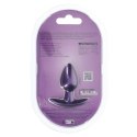 Smooth Silicone Anal Plug - Small - 2.6 / 6,5 cm - Metallic Purple Smooth Silicone Anal Plug - Small - 2.6 / 6,5 cm - Metallic Purple