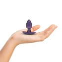 Smooth Silicone Anal Plug - Small - 2.6 / 6,5 cm - Metallic Purple Smooth Silicone Anal Plug - Small - 2.6 / 6,5 cm - Metallic Purple