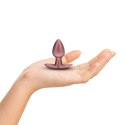 Smooth Silicone Anal Plug - Small - 2.6 / 6,5 cm - Rose Gold Smooth Silicone Anal Plug - Small - 2.6 / 6,5 cm - Rose Gold