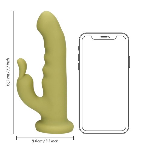 Ultra Soft Silicone Rotating Rabbit Vibrator Ultra Soft Silicone Rotating Rabbit Vibrator