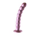 Beaded G-Spot Dildo - 8'' / 20,5 cm - Rose Gold Beaded G-Spot Dildo - 8'' / 20,5 cm - Rose Gold