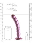 Beaded G-Spot Dildo - 8'' / 20,5 cm - Rose Gold Beaded G-Spot Dildo - 8'' / 20,5 cm - Rose Gold