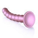 Beaded G-Spot Dildo - 8'' / 20,5 cm - Rose Gold Beaded G-Spot Dildo - 8'' / 20,5 cm - Rose Gold