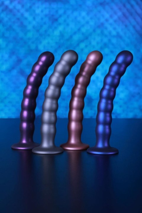 Beaded G-Spot Dildo - 8'' / 20,5 cm - Rose Gold Beaded G-Spot Dildo - 8'' / 20,5 cm - Rose Gold