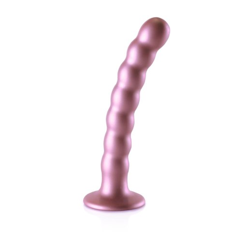 Beaded Silicone G-Spot Dildo - 6,5'' / 16,5 cm Beaded Silicone G-Spot Dildo - 6,5'' / 16,5 cm