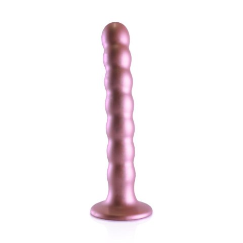 Beaded Silicone G-Spot Dildo - 6,5'' / 16,5 cm Beaded Silicone G-Spot Dildo - 6,5'' / 16,5 cm