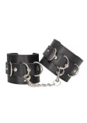 Bonded Leather Hand or Ankle Cuffs - With Adjustable Straps Bonded Leather Hand or Ankle Cuffs - With Adjustable Straps