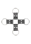 Bonded Leather Hogtie With Hand and Ankle Cuffs Bonded Leather Hogtie With Hand and Ankle Cuffs