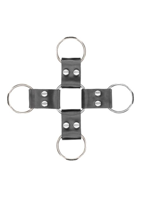Bonded Leather Hogtie With Hand and Ankle Cuffs Bonded Leather Hogtie With Hand and Ankle Cuffs