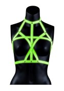 Bra Harness - Glow in the Dark - Neon Green/Black - L/XL Bra Harness - Glow in the Dark - Neon Green/Black - L/XL