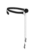 Breathable Ball Gag With Nipple Clamps Breathable Ball Gag With Nipple Clamps