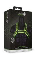 Buckle Bulldog Harness - GitD - Neon Green/Black - S/M Buckle Bulldog Harness - GitD - Neon Green/Black - S/M