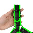 Buckle Bulldog Harness - GitD - Neon Green/Black - S/M Buckle Bulldog Harness - GitD - Neon Green/Black - S/M