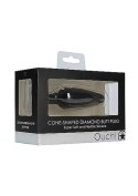 Cone-Shaped Diamond Butt Plug - Black Cone-Shaped Diamond Butt Plug - Black