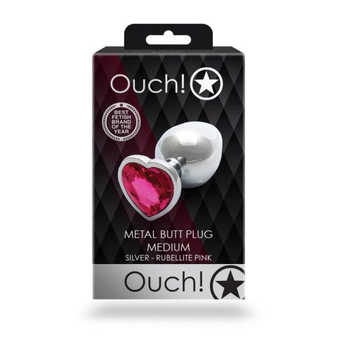 Heart Gem Butt Plug - Medium Heart Gem Butt Plug - Medium
