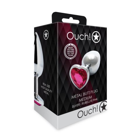 Heart Gem Butt Plug - Medium Heart Gem Butt Plug - Medium