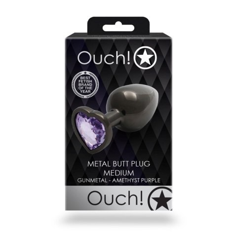 Heart Gem Butt Plug - Medium Heart Gem Butt Plug - Medium
