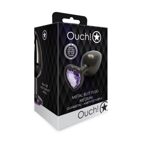 Heart Gem Butt Plug - Medium Heart Gem Butt Plug - Medium