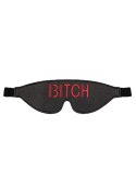 Ouch! Blindfold - BITCH - Black Ouch! Blindfold - BITCH - Black