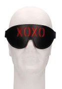 Ouch! Blindfold - XOXO - Black Ouch! Blindfold - XOXO - Black