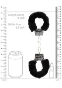 Pleasure Furry Hand Cuffs - With Quick-Release Button Pleasure Furry Hand Cuffs - With Quick-Release Button