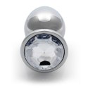 Round Gem Butt Plug - Large Round Gem Butt Plug - Large
