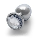 Round Gem Butt Plug - Medium Round Gem Butt Plug - Medium