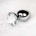 Round Gem Butt Plug - Medium Round Gem Butt Plug - Medium