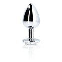 Round Gem Butt Plug - Small Round Gem Butt Plug - Small