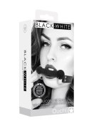 Silicone Bit Gag - With Adjustable Bonded Leather Straps Silicone Bit Gag - With Adjustable Bonded Leather Straps