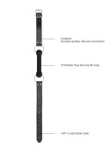 Silicone Bit Gag - With Adjustable Bonded Leather Straps Silicone Bit Gag - With Adjustable Bonded Leather Straps