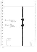 Silicone Bone Gag - With Adjustable Bonded Leather Straps Silicone Bone Gag - With Adjustable Bonded Leather Straps