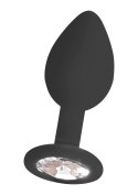 Silicone Butt Plug with Removable Jewel Silicone Butt Plug with Removable Jewel