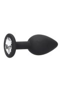 Silicone Butt Plug with Removable Jewel Silicone Butt Plug with Removable Jewel