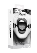 Silicone Ring Gag - With Adjustable Bonded Leather Straps Silicone Ring Gag - With Adjustable Bonded Leather Straps