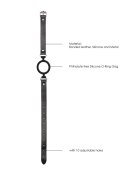 Silicone Ring Gag - With Adjustable Bonded Leather Straps Silicone Ring Gag - With Adjustable Bonded Leather Straps