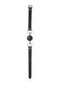 Solid Ball Gag - With Bonded Leather Straps Solid Ball Gag - With Bonded Leather Straps