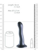 Ultra Soft Silicone Curvy G-Spot Dildo - 7'' / 17 cm Ultra Soft Silicone Curvy G-Spot Dildo - 7'' / 17 cm